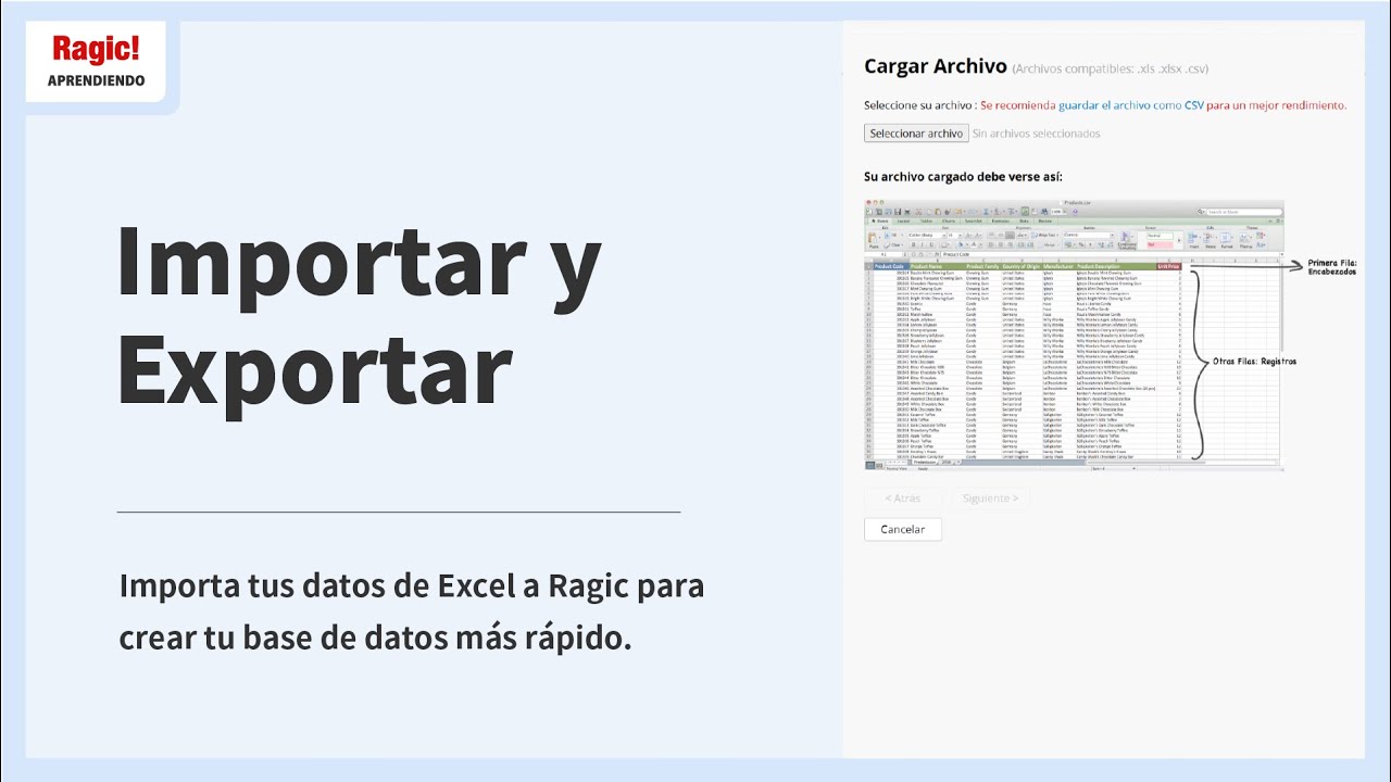 3. Importar y Exportar - YouTube