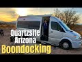 Free Quartzsite AZ Boondocking | How Do You Deal With Water, Dump, Trash, Solar, and Groceries!