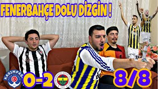 KASIMPAŞA 0-2 FENERBAHÇE / FANATİK TARAFTARLAR FENERBAHÇE MAÇINI İZLERSE ! FENERBAHÇE AFFETMİYOR...