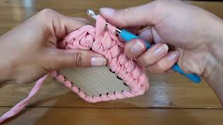 How to crochet easy basket for beginners||square box||tutorial