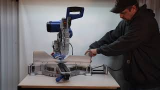 Kobalt 12" Sliding Miter Saw Dual Bevel