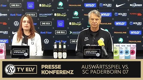 TVELV // Pressekonferenz - SC Paderborn 07 vs. SV Elversberg / 26.04.25
