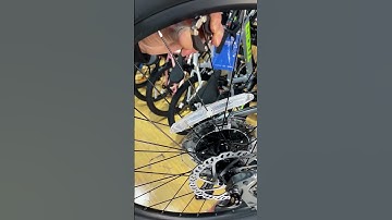 Mountain bike hub correction process- Good tools and machinery make work easy