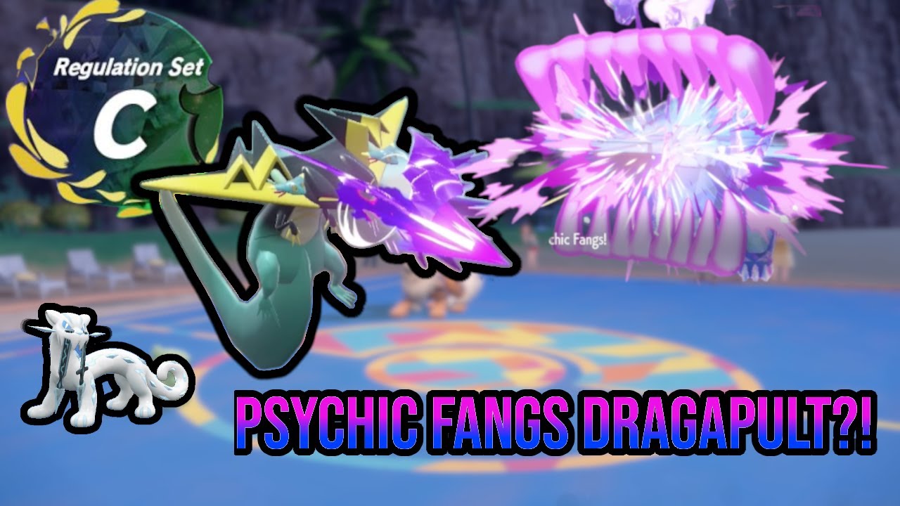 Psychic Fangs DRAGAPULT?! Pokemon Scarlet and Violet VGC battles