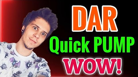 DAR Coin Quick Pump! ||Mines of Dalarnia Price Prediction Updates! DAR Today News