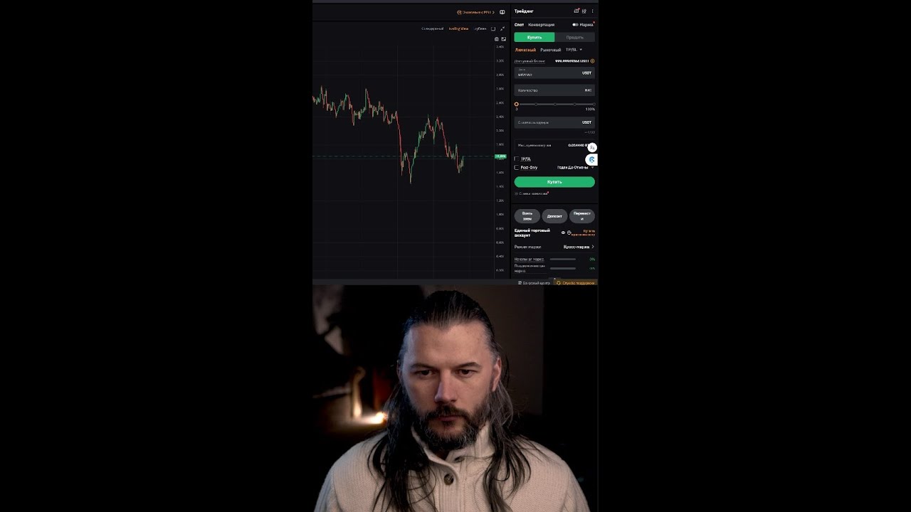 Стрим! Мукбанг. Горох и Скальпим Трейдим на 1000$