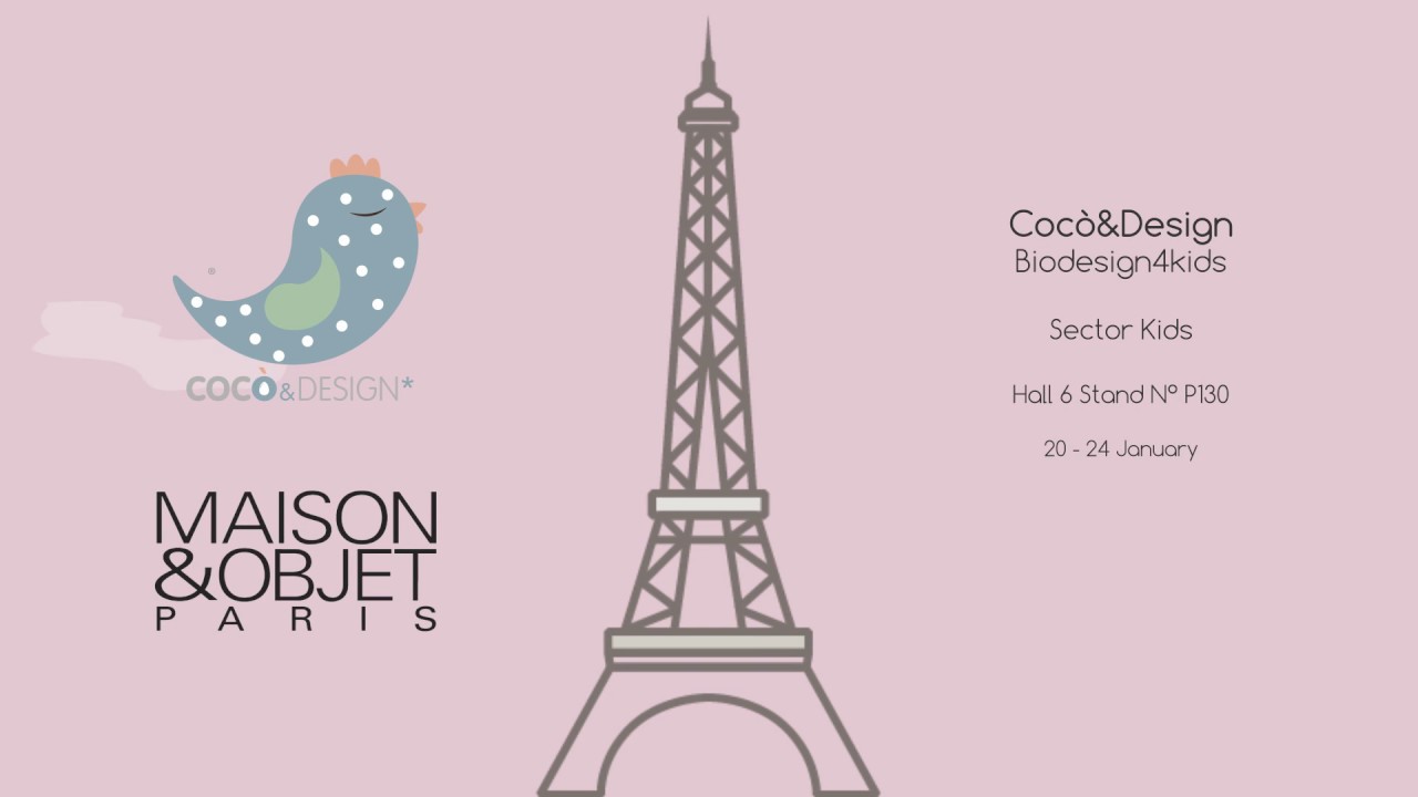 Cocò&Design Save the Date per Maison&Object Paris