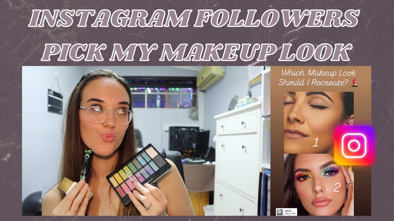 I Let My Instagram Followers Pick My Makeup Look