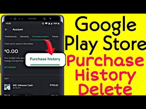 how to clear order history google play how to clear order history google play