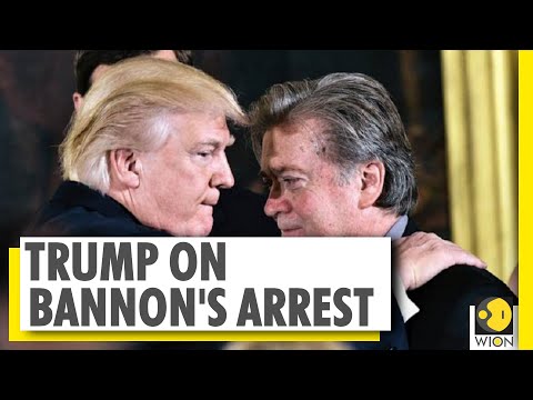 Donald Trump calls Steve Bannon's arrest a 'very sad thing' | World News | WION News