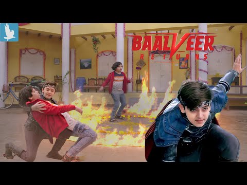 विवान ने दिखाई बहादुरी, बचाई आग से रिंकू की जान || Baalveer Returns