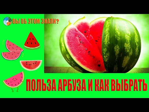 Польза арбуза и