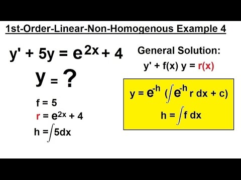 Differential Equation -