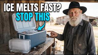 NEVER Fill Your Cooler With Ice This Way Try This Old Ice-House Trick