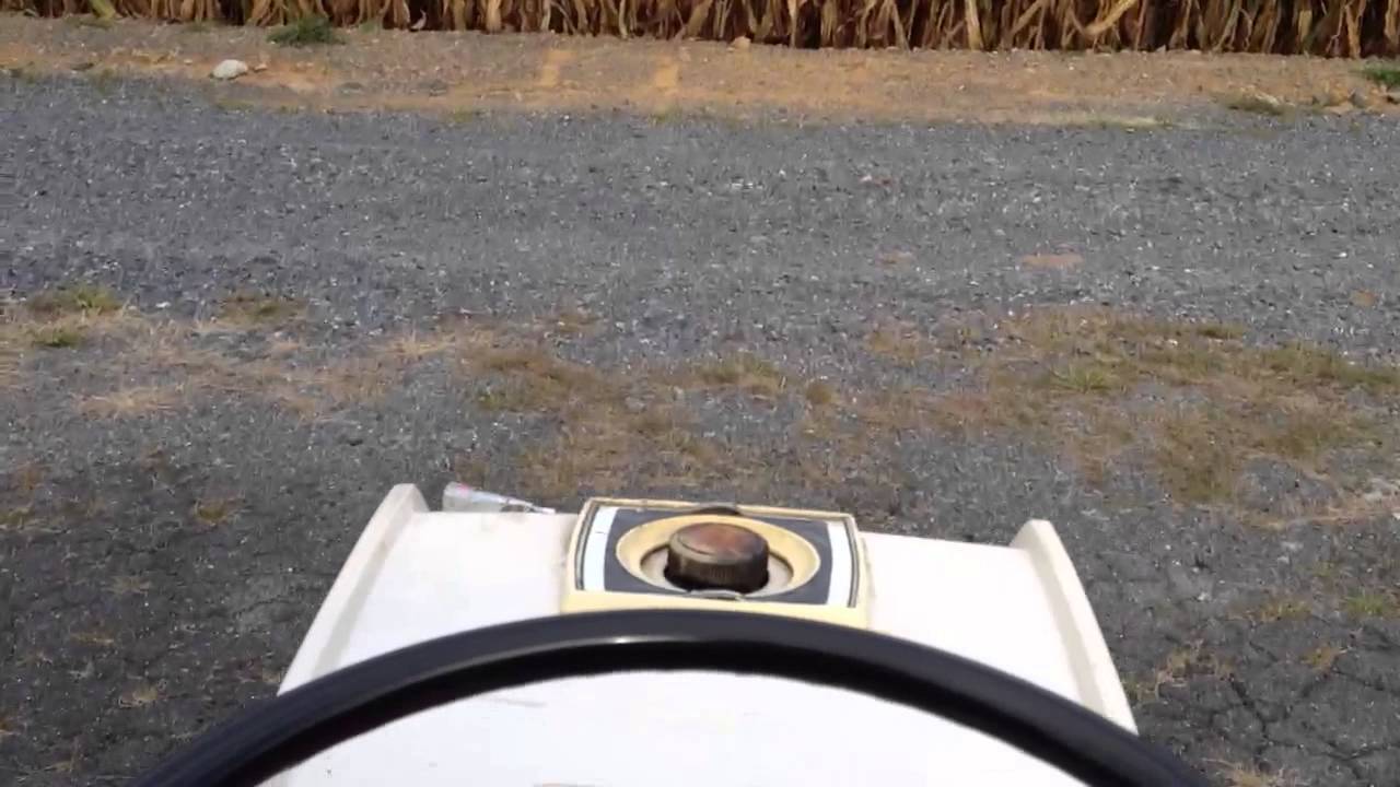 Old Craftsman riding mower - YouTube