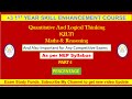 PERCENTAGE PART I QLT || +3 2ND SEMESTER QLT QUESTIONS|| MATHS &amp; REASONING
