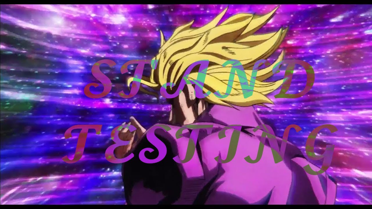 NEW Jojo game( Stand Testing) YouTube