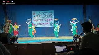 महाराष्ट्र दर्शन थीम डान्स| Maharashtra Darshan Theme Group Dance. Competition Level Folk Dance screenshot 3