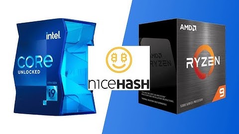 Crypto Mining AMD 3900x, 5900x, INTEL 11900k  CPU - Bitcoin Mining, Ethereum, Ripple with Nice Hash