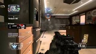Black Ops 2 6 Man Kill Feed - Hijacked (HARDPOINT) 6 Kills 10 Seconds!