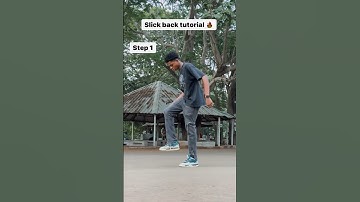 Slick back tutorial🔥 #slickback #tutorial #jubislide #viralchallenge #trending #shortsfyp #dance