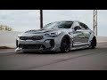 Nardo grey widebody kia stinger