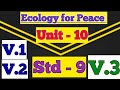 Std - 9 English Unit 10 Ecology For Peace Vocabulary | ધોરણ ૯ અંગ્રેજી માં unit 10 ની Vocabulary