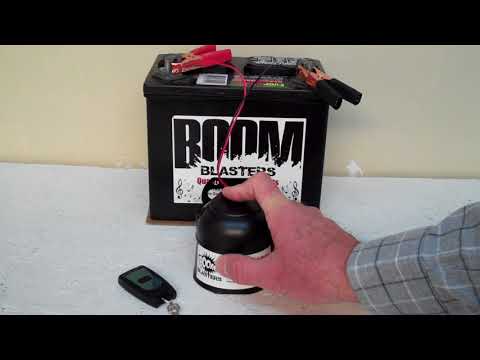 Whip Cracking Sounds Car Horn Wireless