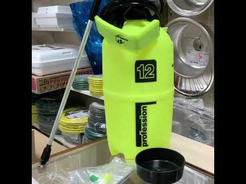 Помповий садовий обприскувач Marolex Profession Plus 12 л — професійний обприскувач для саду та рослин, видео 1