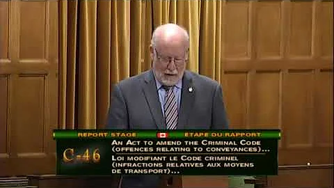 Speech - Bill C-46 - October 24, 2017