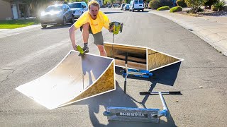 How to Make a $100 DIY Skatepark Ramp for Beginners in 2 Hours
