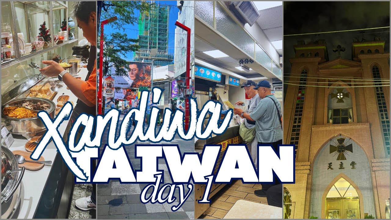 Day 1. XANDIWA TAIWAN TRAVEL VLOG: Arrival, Ximending & Meaningful Reunions 🇹🇼✈️