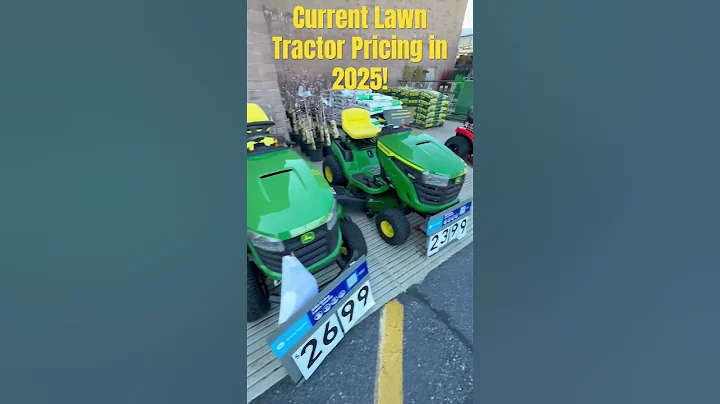 How to shop for a lawn tractor, current pricing in 2025! #tractorlife #craftsman #johndeere