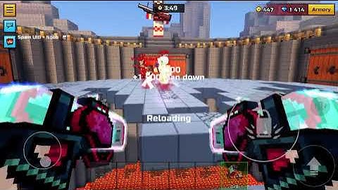 Revenger is OP in Block Crash! | Pixel Gun 3D