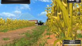 Mais häckseln auf der Modsource Map V5