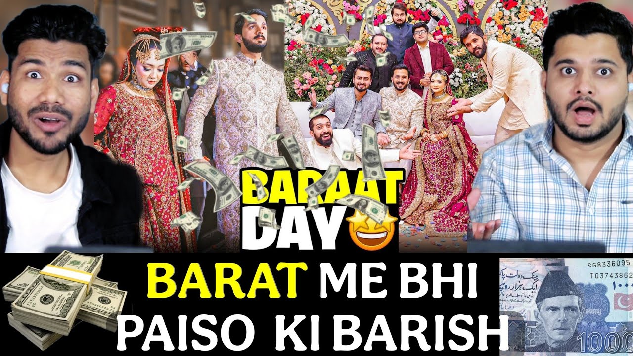 Indians react to Rajab Butt's Grand Baraat | Rajab Weds Emam