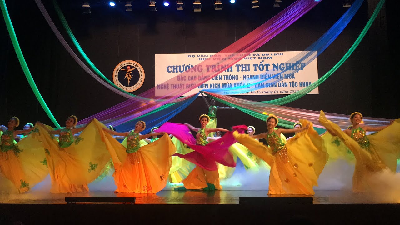 Múa | Sóng Lụa Ven Đô | K4 dân tộc | Múa dân gian dân tộc Việt Nam |