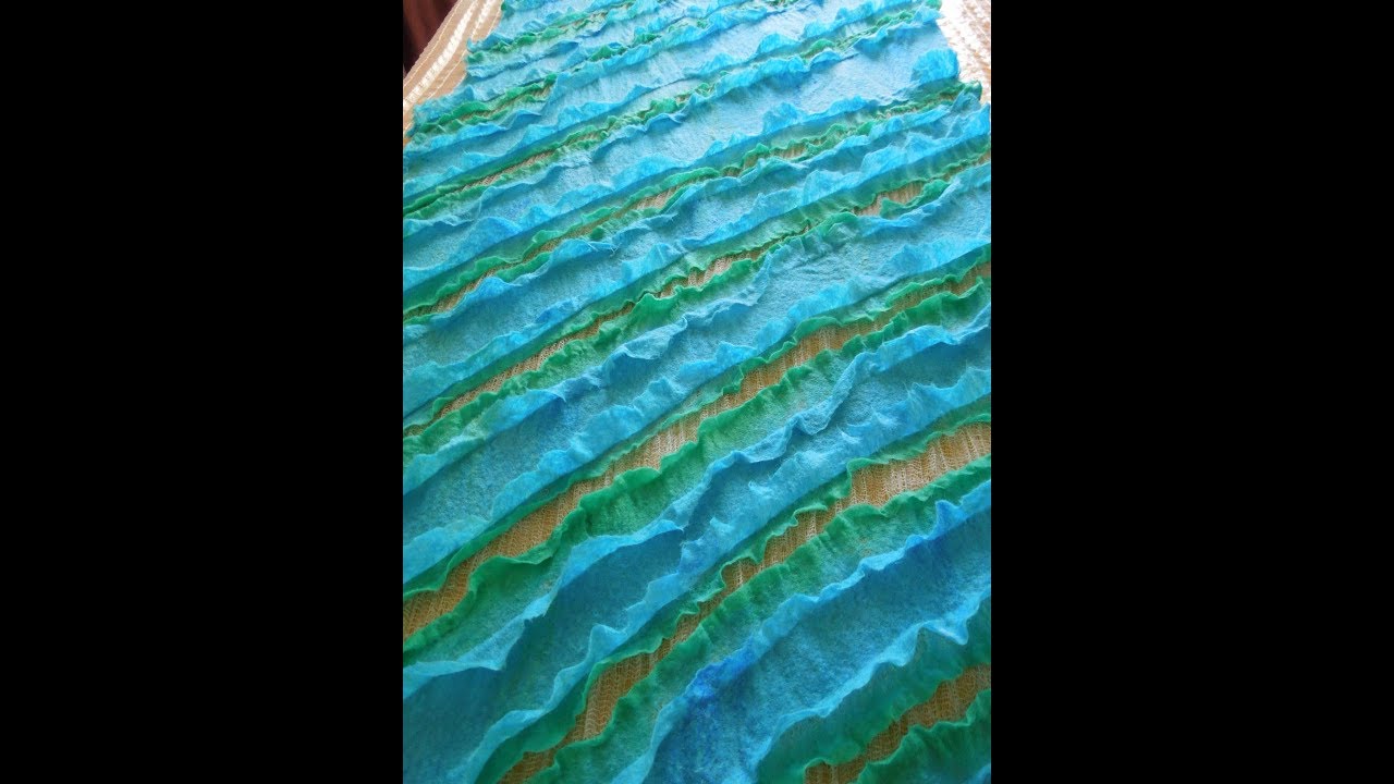 6 моментов при работе над палантином с блокираторами: сделала тучу образцов!