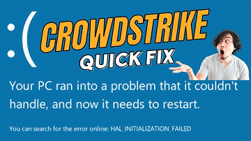 How to Fix CrowdStrike BSOD Errors 0x50 & 0x7E Quickly