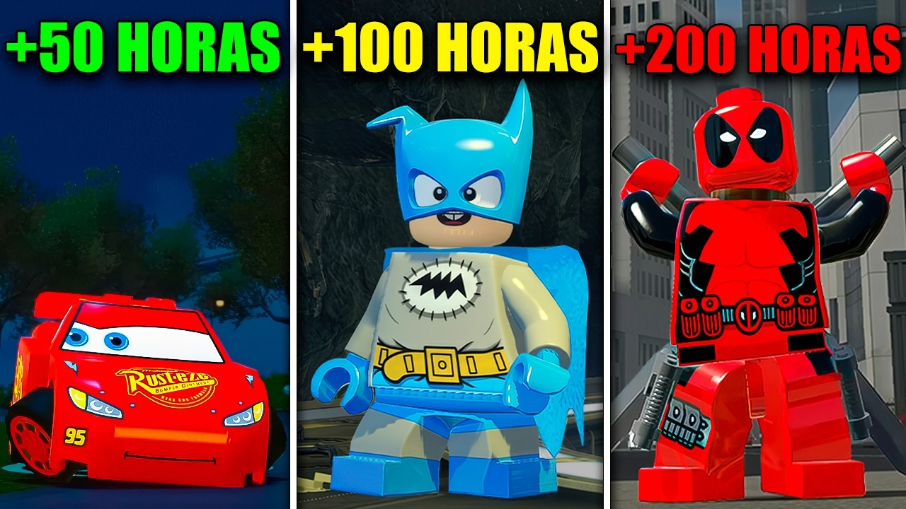 ¿Cuál es el Personaje más DIFICIL de DESBLOQUEAR en CADA LEGO?