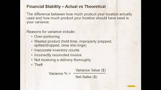 BVFS: Balanced Scorecard - Actual vs Theoretical