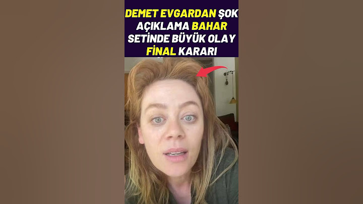 Demet Evgar Bahar Dizisinden Ayrılıyor #demetevgar #bahar #baharfragman