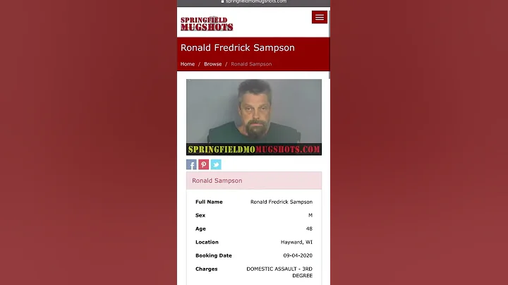 Ronald Fredrick Sampson arrested for domestic assa...