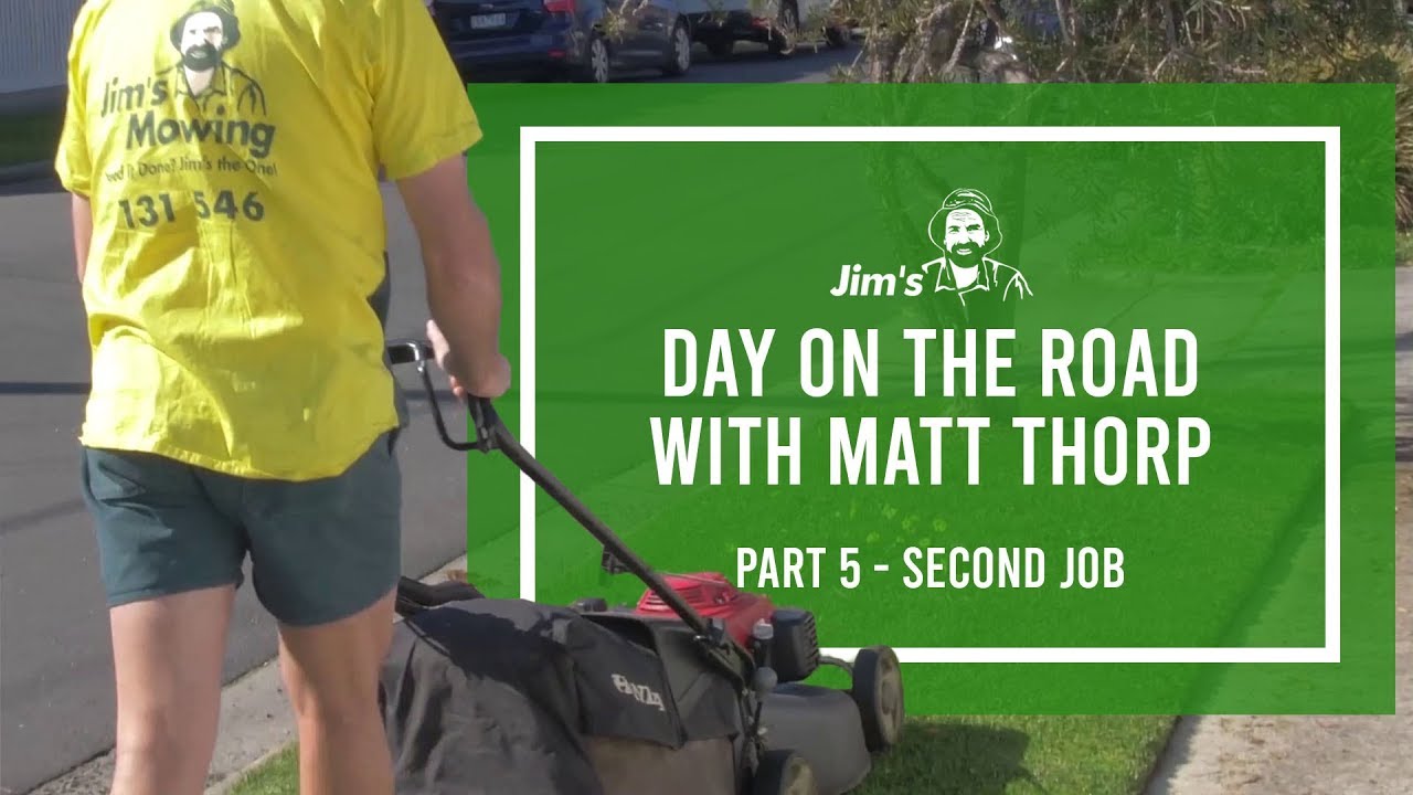 #JIMSGROUP Day on the road with Jim's Mowing franchise owner Matt Thorp - Part 5