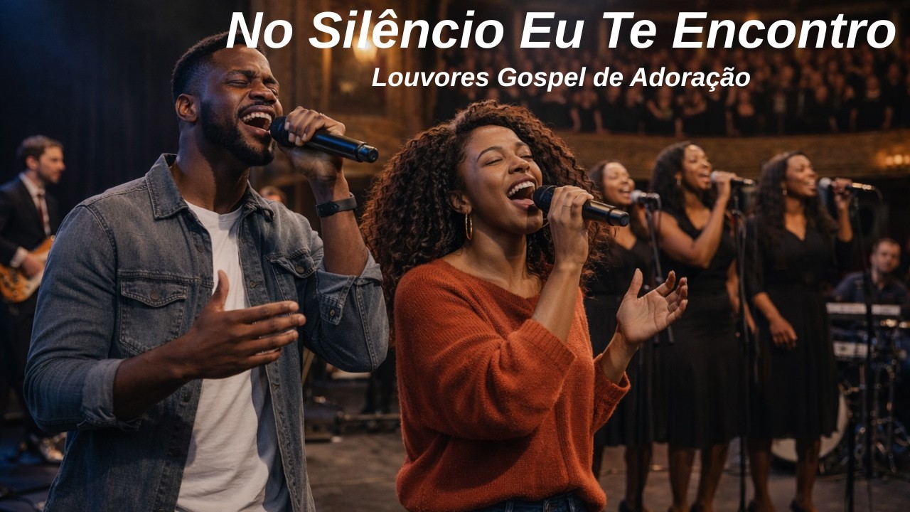 No Silêncio Eu Te Encontro | Louvores Gospel de Adoração | Louvores Eterno ao Rei