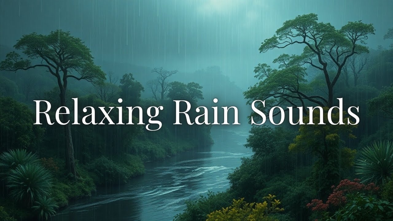 Relaxing Rain Sounds For Instant Sleep | Heavy Rain & Nature Sounds ...