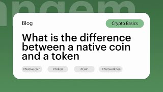 Native coin vs Token: Differences / Tangem Wallet