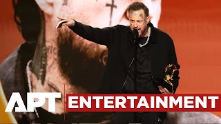 Jelly Roll's Historic Grammy Win! Tattooed Rapper Talks Faith & Triumph Backstage | APT