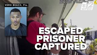 US Marshals, deputies capture escaped prisoner in Vero Beach