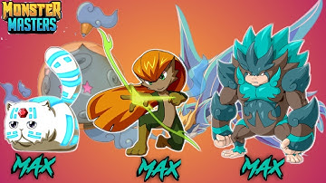 My first evolved Max level team👌|Monster Master Gameplay#96|Macro Gaming